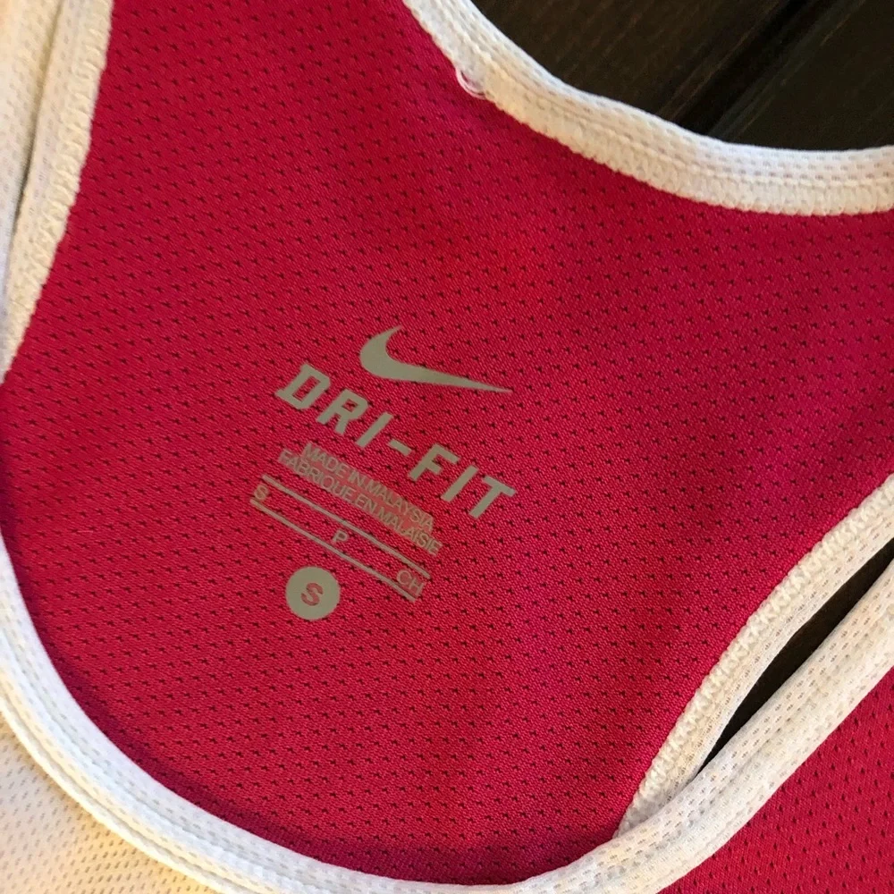 Nike Dri Fit Singlet Pink/white